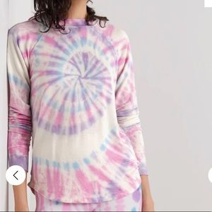 Splits59 | Warm Up Tie-dyed sweatshirt